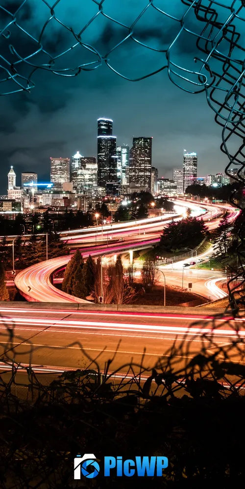 Seattle City Cityscape 3K Mobile Wallpaper