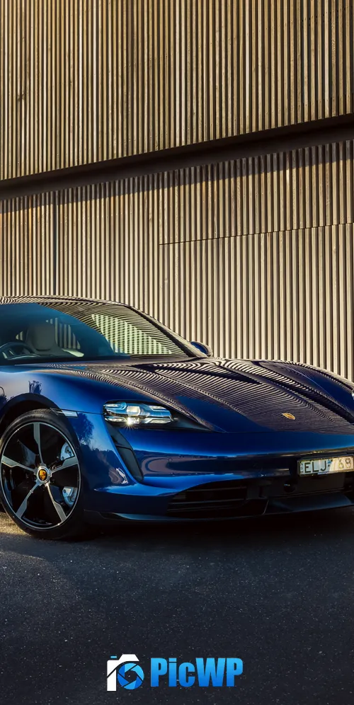 Porsche Taycan Turbo Performance car 3K Mobile Wallpaper