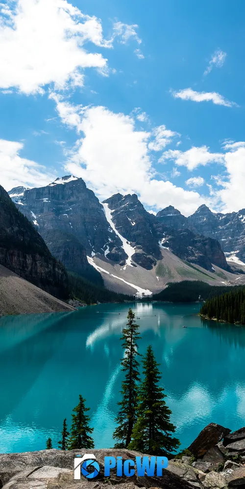 Moraine Lake Canada 3K Mobile Wallpaper