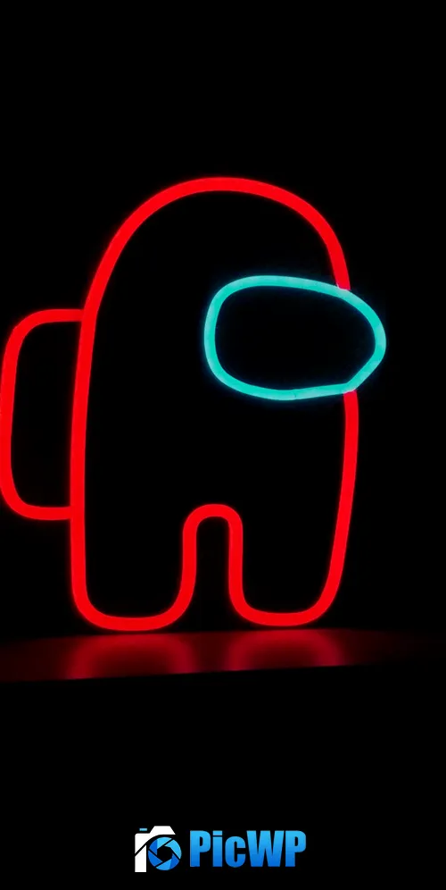 Among Us AMOLED 3K Mobile Wallpaper