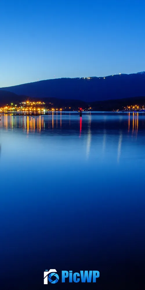Burrard Inlet Fjord 3K Mobile Wallpaper