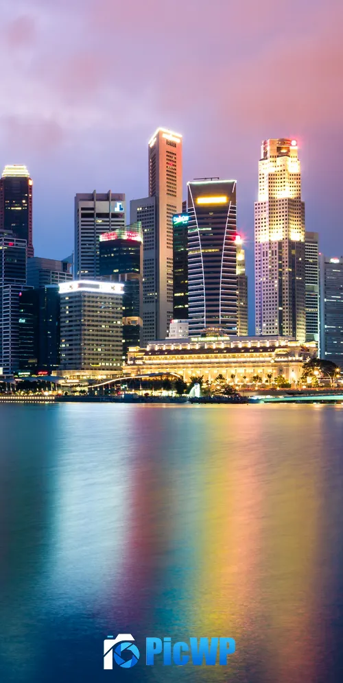 Singapore Cityscape 3K Mobile Wallpaper