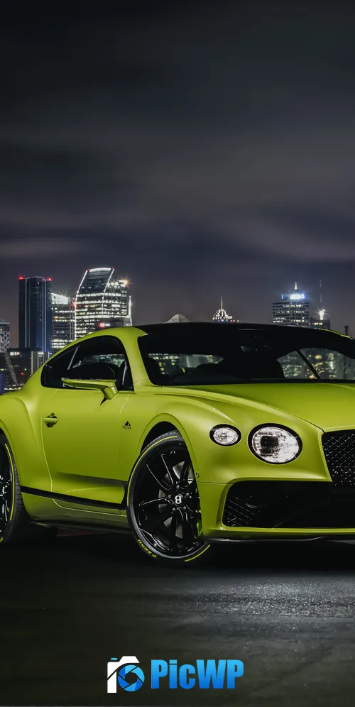 Bentley Continental GT Performance car 3K Mobile Wallpaper