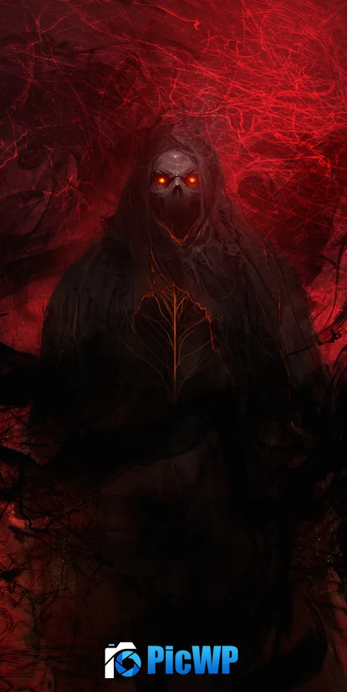 Hell Demon 3K Mobile Wallpaper