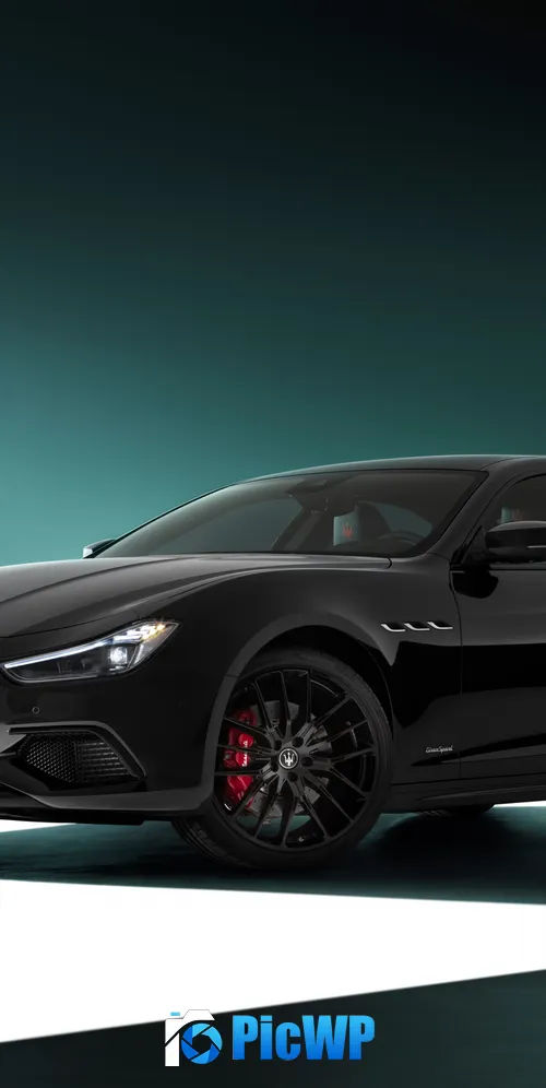 Maserati Ghibli S Q4 GranSport Nerissimo Pack 3K Mobile Wallpaper