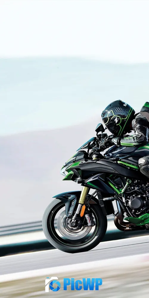 Kawasaki Z H2 SE 2021 3K Mobile Wallpaper