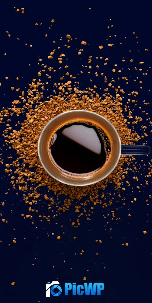 Coffee cup Instant Coffee 3K Mobile Wallpaper