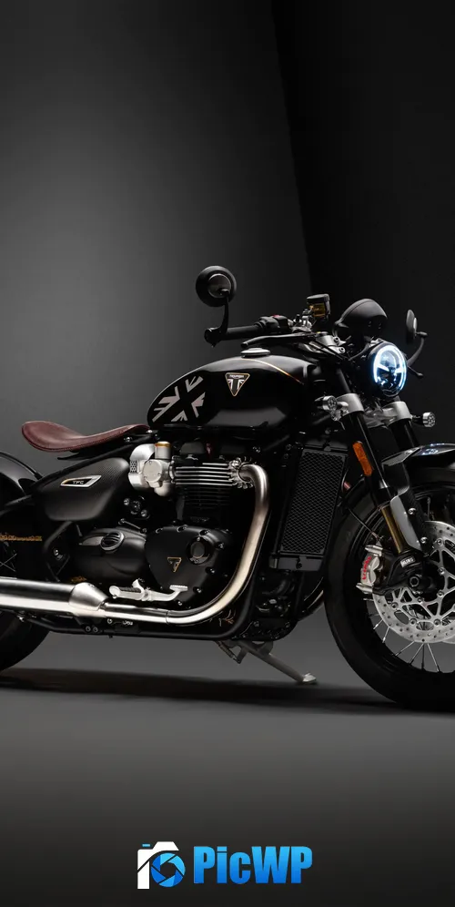 Triumph Bonneville Bobber TFC Cafe racer 3K Mobile Wallpaper