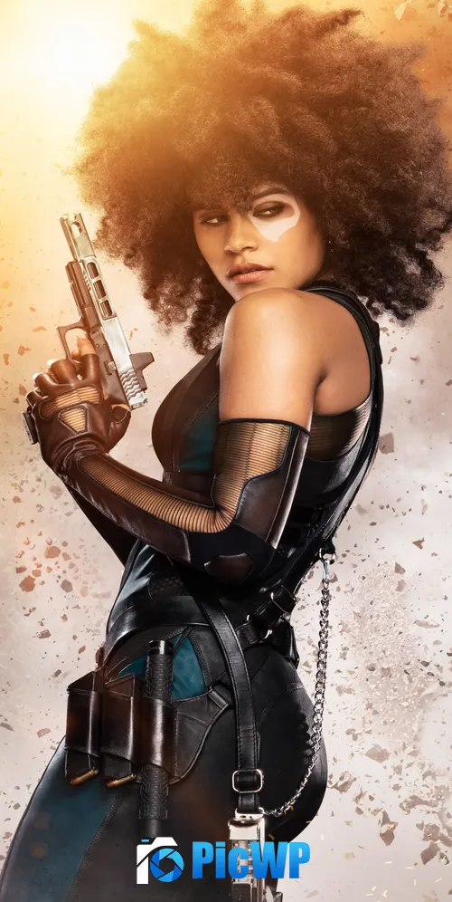 Domino Deadpool 2 3K Mobile Wallpaper
