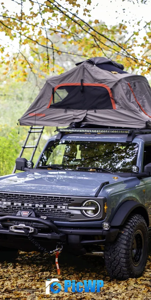 Ford Bronco Overland Concept 3K Mobile Wallpaper