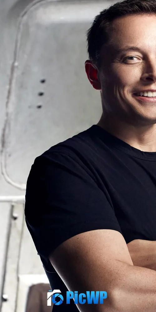 Elon Musk Portrait 3K Mobile Wallpaper