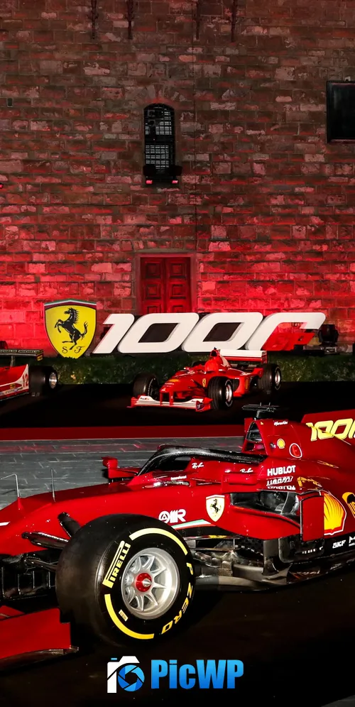 Ferrari SF1000 Formula One cars 3K Mobile Wallpaper