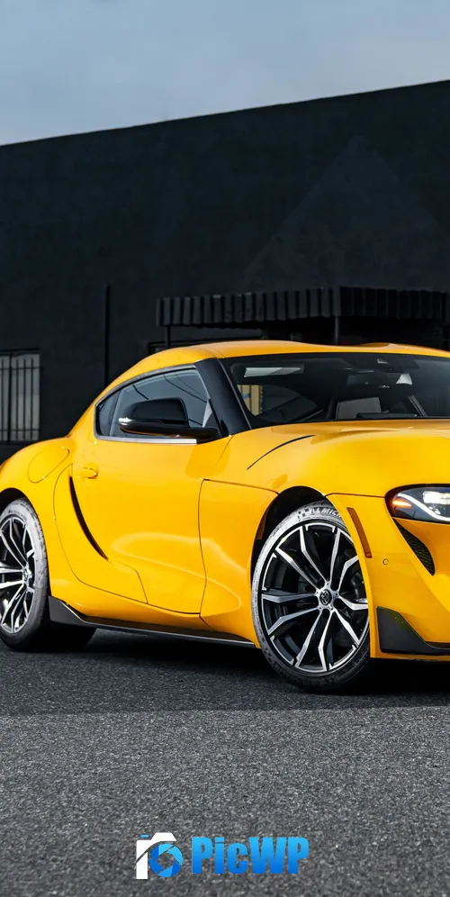 Toyota GR Supra 2.0 2021 3K Mobile Wallpaper