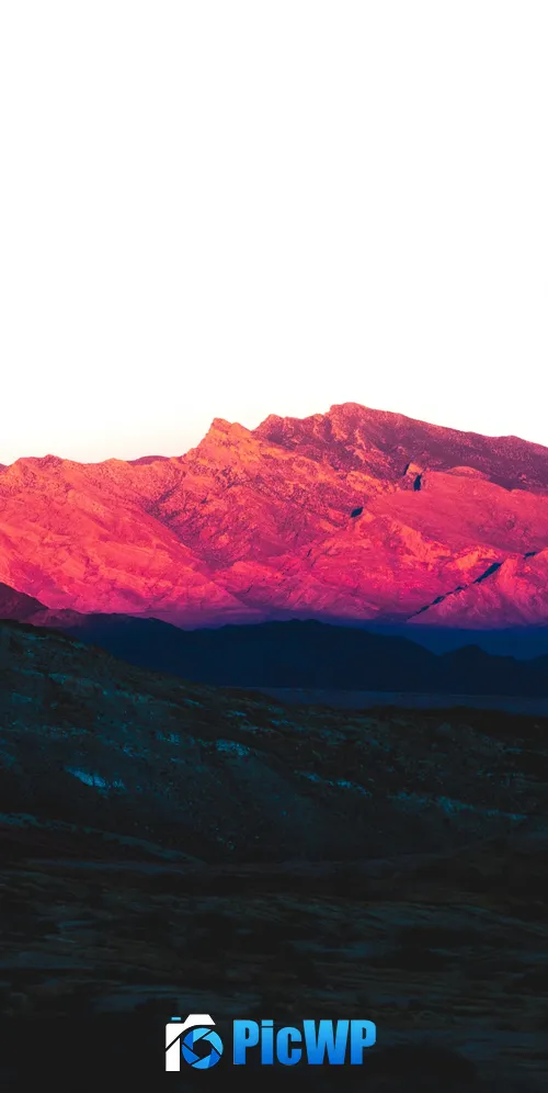 Purple Mountains Nevada 3K Mobile Wallpaper
