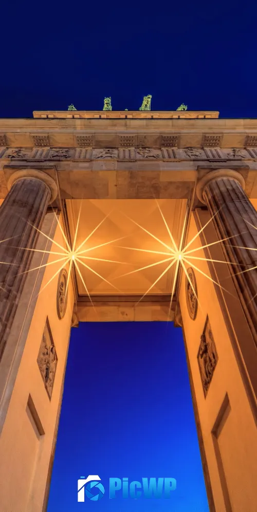Brandenburg Gate Berlin 3K Mobile Wallpaper
