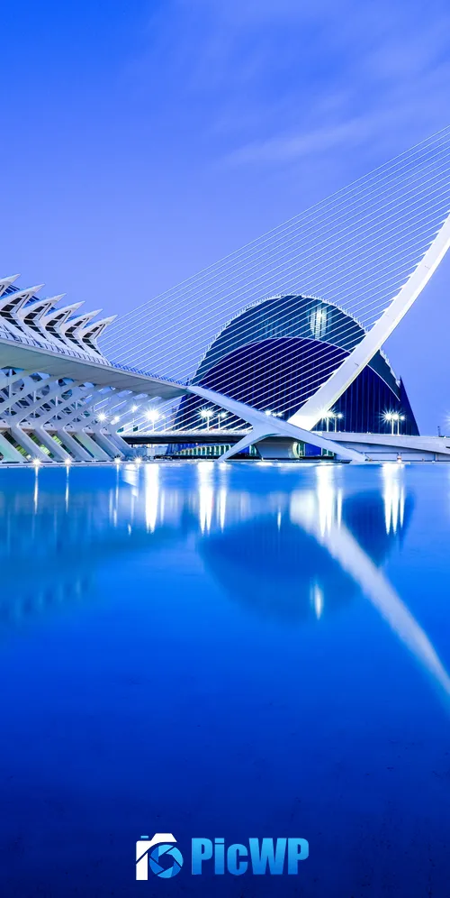 City of Arts and Sciences 3K Mobile Wallpaper