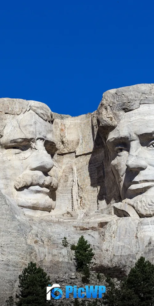 Mount Rushmore Presidents 3K Mobile Wallpaper