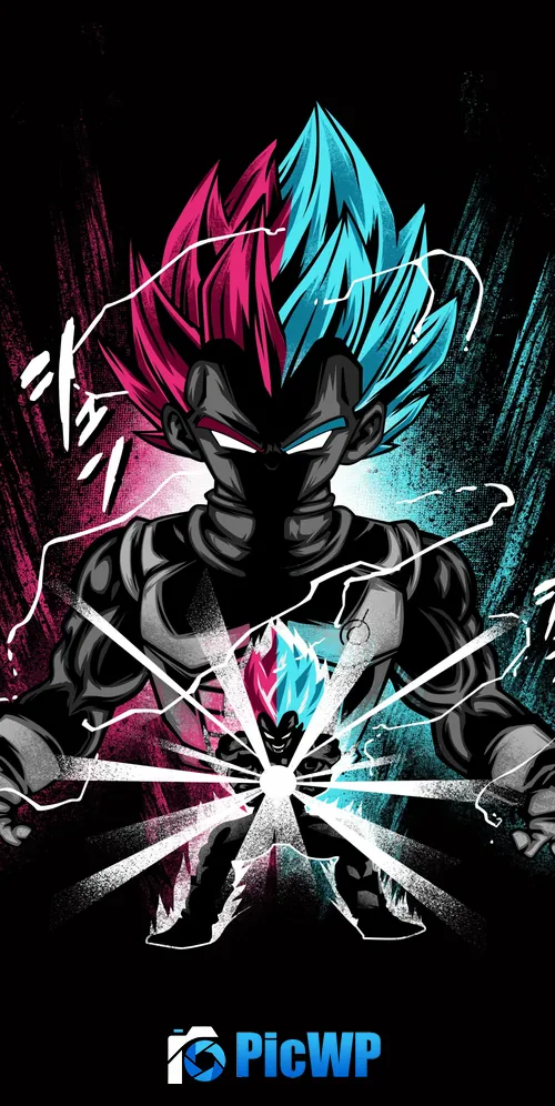Vegeta Dragon Ball Z 3K Mobile Wallpaper