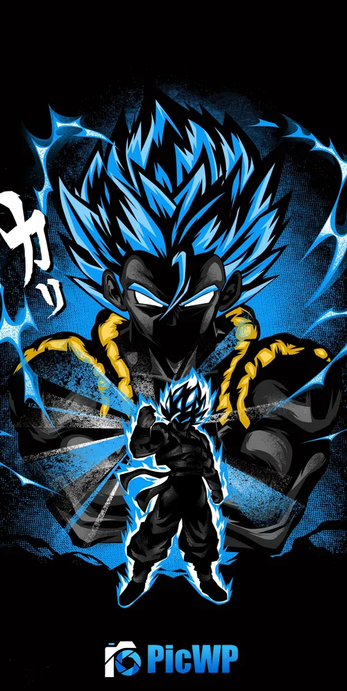 Goku Fusion attack 3K Mobile Wallpaper