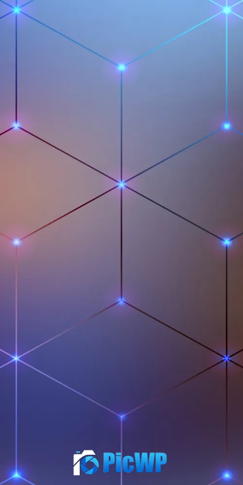 Polygons Geometric 3K Mobile Wallpaper