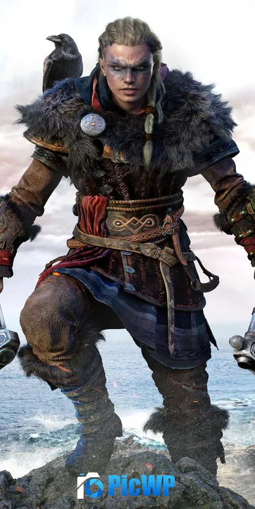 Female Eivor PC Games 3K Mobile Wallpaper