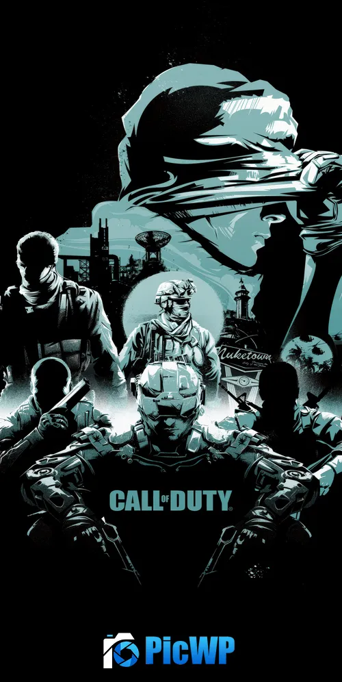 Call of Duty AMOLED 3K Mobile Wallpaper