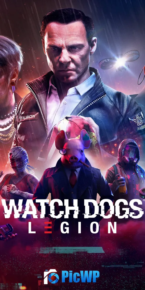 Watch Dogs: Legion 3K Mobile Wallpaper