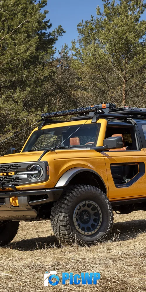 Ford Bronco 2021 3K Mobile Wallpaper