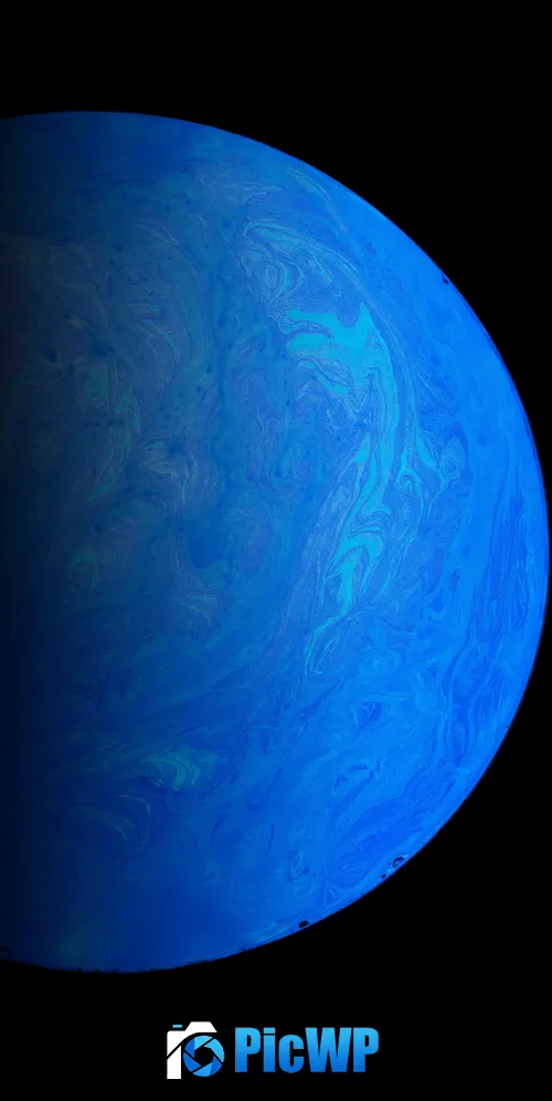 Blue Planet AMOLED 3K Mobile Wallpaper