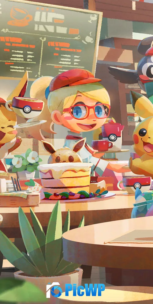 Pokémon Café Mix 2020 Games 3K Mobile Wallpaper