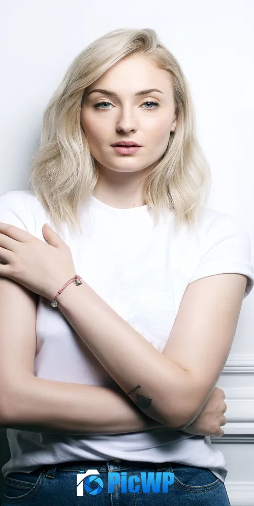 Sophie Turner Beautiful actress 3K Mobile Wallpaper