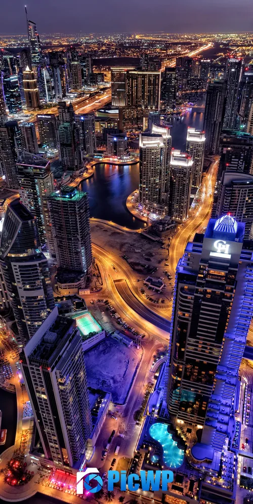 Dubai Cityscape 3K Mobile Wallpaper