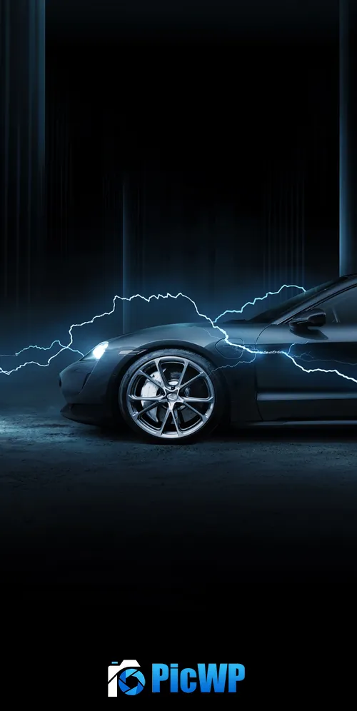 Porsche Taycan Turbo AMOLED 3K Mobile Wallpaper