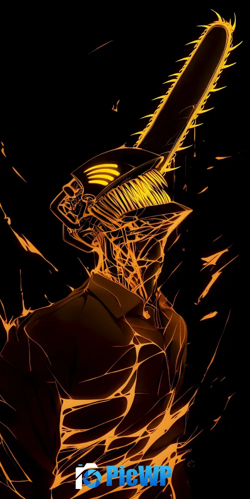 Denji (Chainsaw Man) AMOLED 3K Mobile Wallpaper
