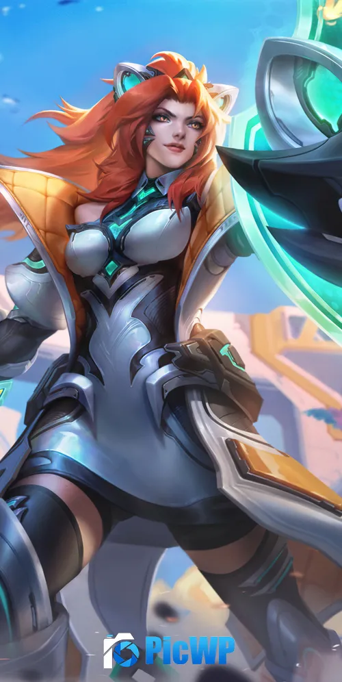 Battle Lion Leona League of Legends 3K Mobile Wallpaper