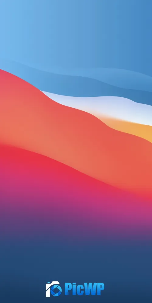 macOS Big Sur Colorful 3K Mobile Wallpaper