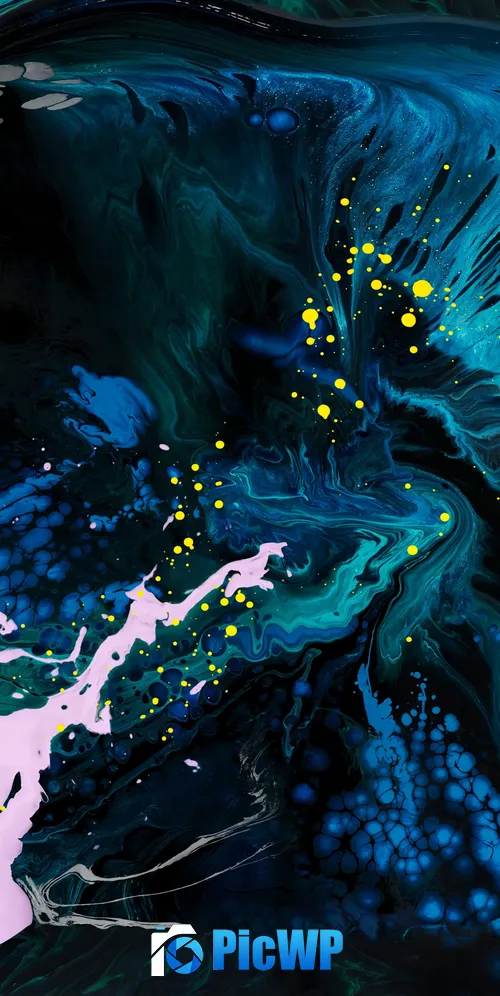iPad Pro Liquid art 3K Mobile Wallpaper