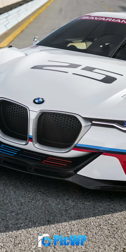 BMW 3.0 CSL Hommage R Racing cars 3K Mobile Wallpaper