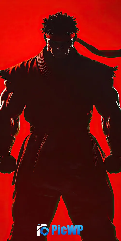 Ken Masters Street Fighter 6 3K Mobile Wallpaper