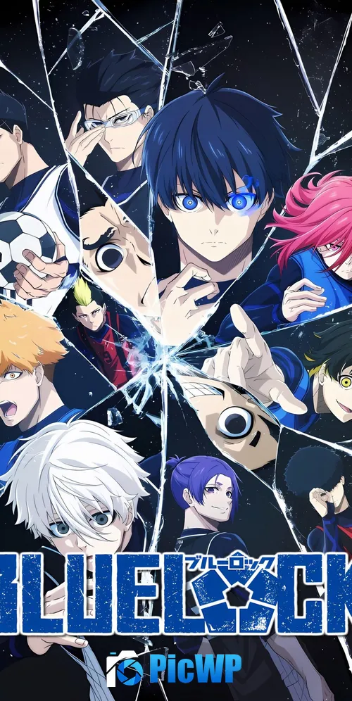 Blue Lock Key Art 3K Mobile Wallpaper