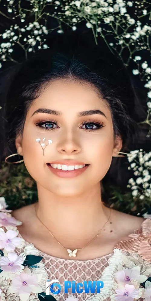 Smiling girl Beautiful girl 3K Mobile Wallpaper