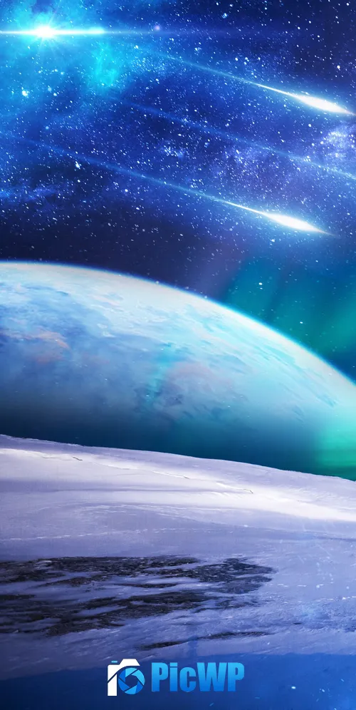 Northern Lights Aurora sky 3K Mobile Wallpaper