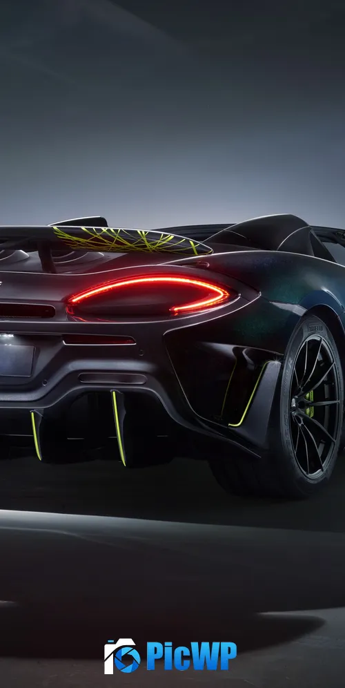 McLaren MSO 600LT Spider MSO 3K Mobile Wallpaper