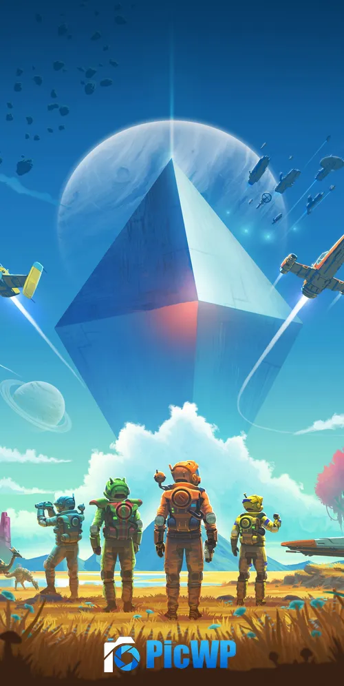 No Man's Sky Ultrawide 3K Mobile Wallpaper