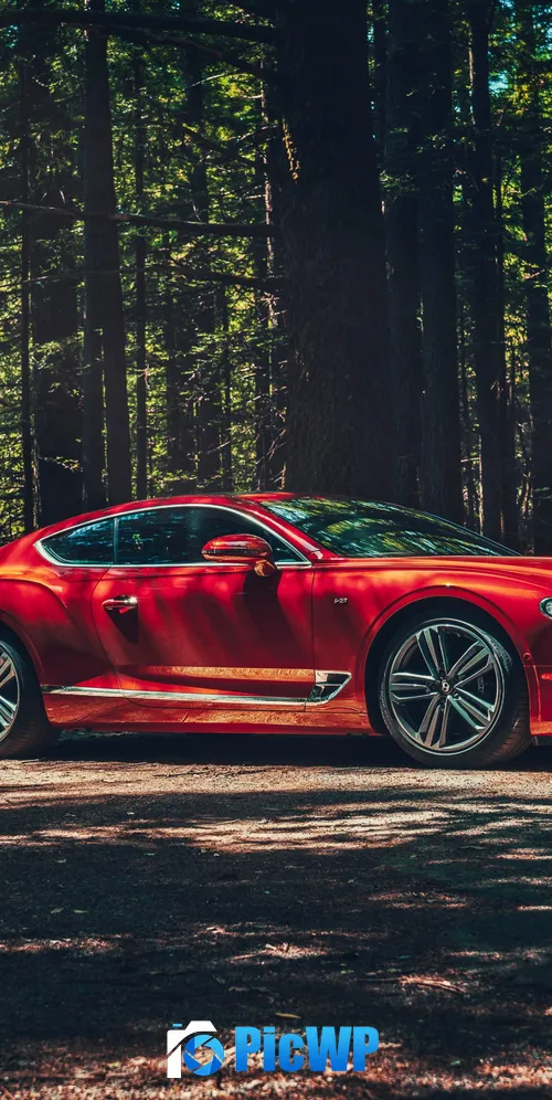 Bentley Continental GT Supercar 3K Mobile Wallpaper