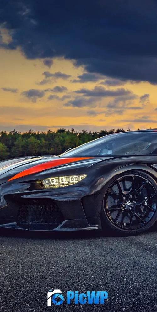 Bugatti Chiron Super Sport 300+ Prototype 3K Mobile Wallpaper