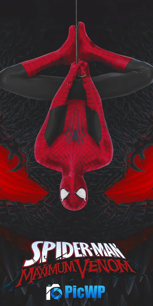 Spider-Man Venom 3K Mobile Wallpaper