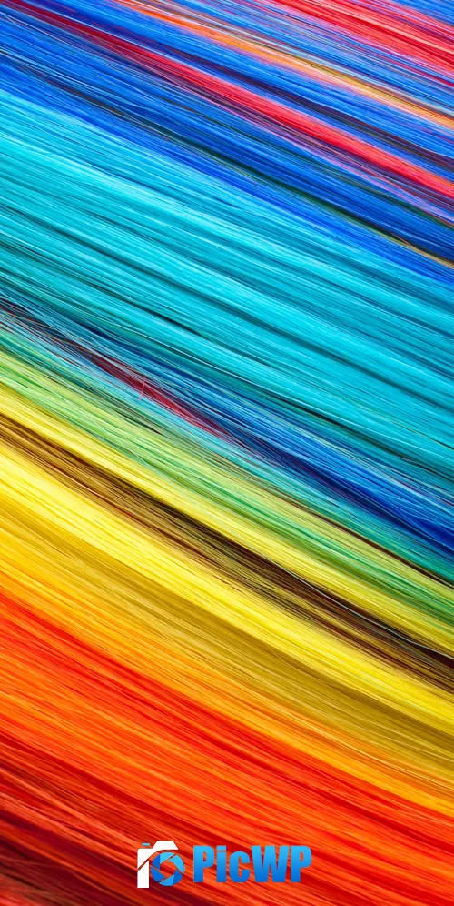 Threads Multicolor 3K Mobile Wallpaper