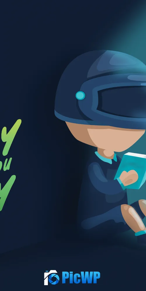 PUBG helmet Pray before you Play 3K Mobile Wallpaper