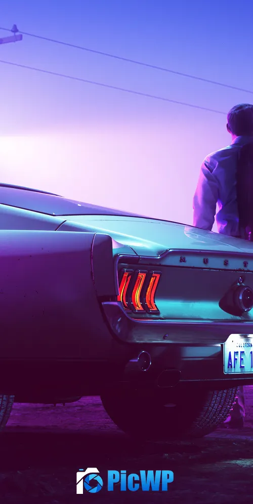 Ford Mustang GT Fastback Drive 3K Mobile Wallpaper